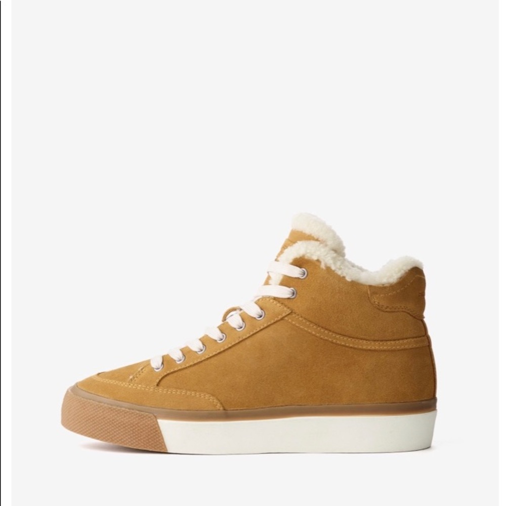 BRAND NEW Rag & Bone Suede Shearling Sneaker Boot